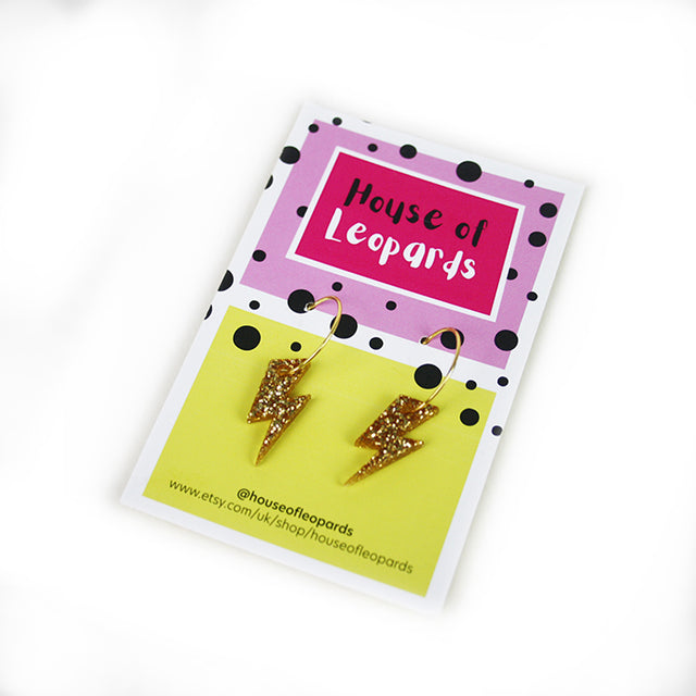 House of Leopards Small lightening bolts