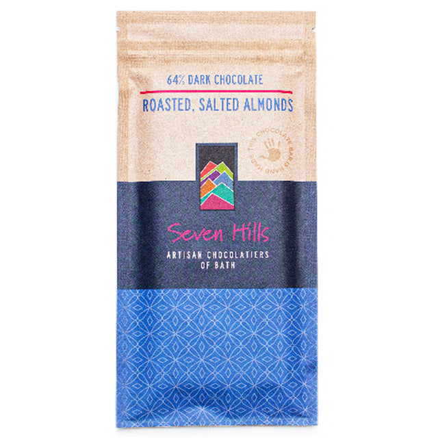 Seven Hills - 64% Salted toasted almonds