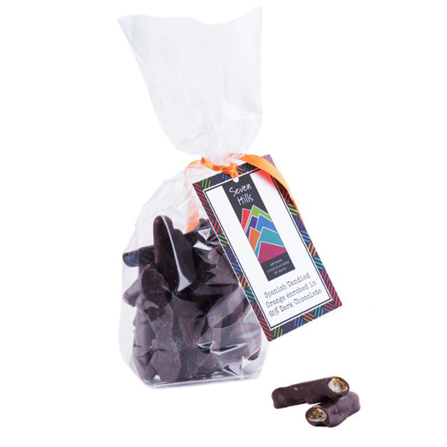 Seven Hills - Spanish Candied Orange in Dark Chocolate