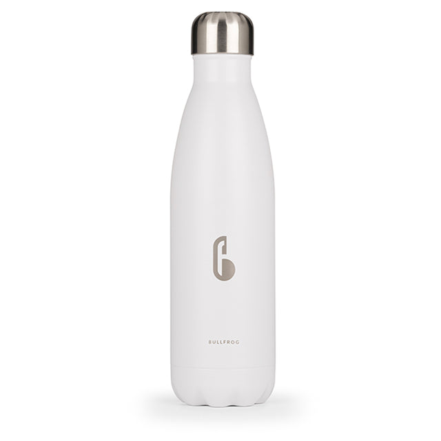 Bullfrog - Water Bottle Patricia-May (Powder Coated White)